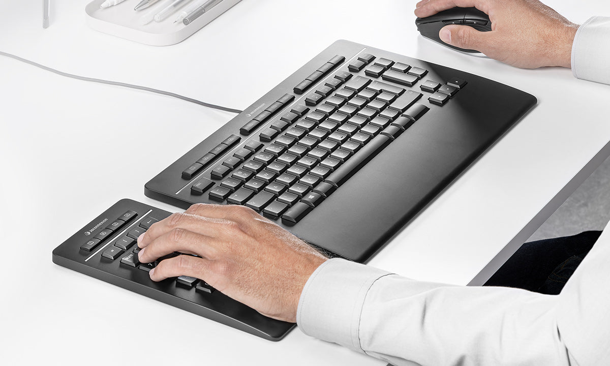 Keyboard Pro with Numpad (US) QWERTY - 3Dconnexion 3Dconnexion -3DxWorld