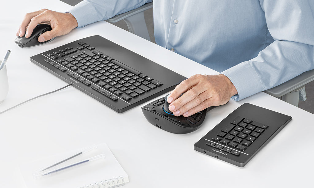 Keyboard Pro with Numpad (US) QWERTY - 3Dconnexion 3Dconnexion -3DxWorld