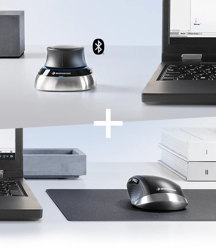 SpaceMouse® Wireless Kit 2 - 3Dconnexion 3Dconnexion -3DxWorld