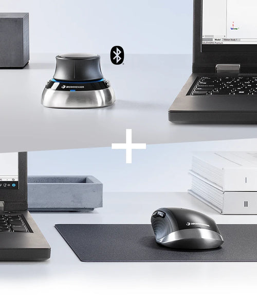 SpaceMouse® Wireless Kit 2 - 3Dconnexion 3Dconnexion -3DxWorld