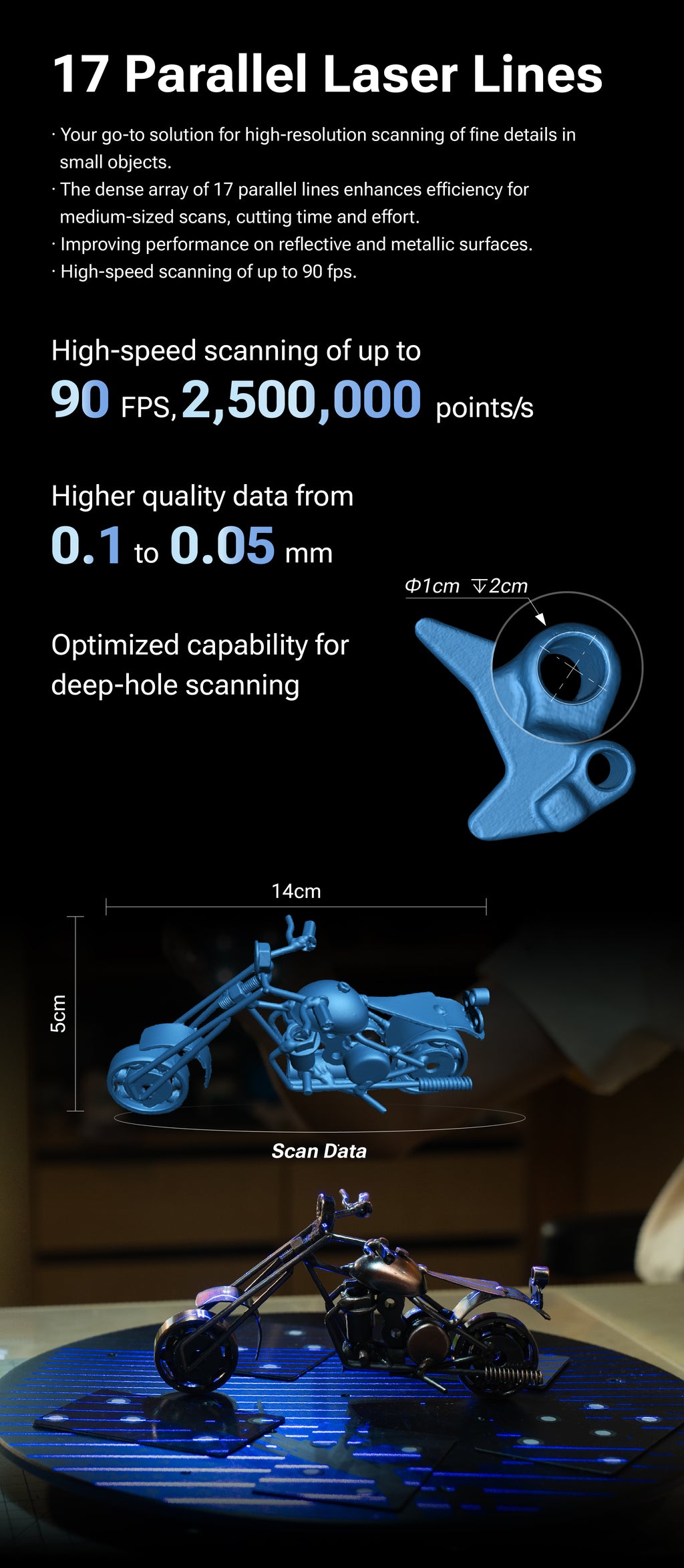 EINSTAR 2: Versatile True Wireless 3D Scanner SHINING 3D -3DxWorld